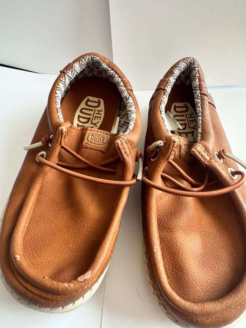 Hey Dude Wally T Classic Tan Kids Shoes Size C10